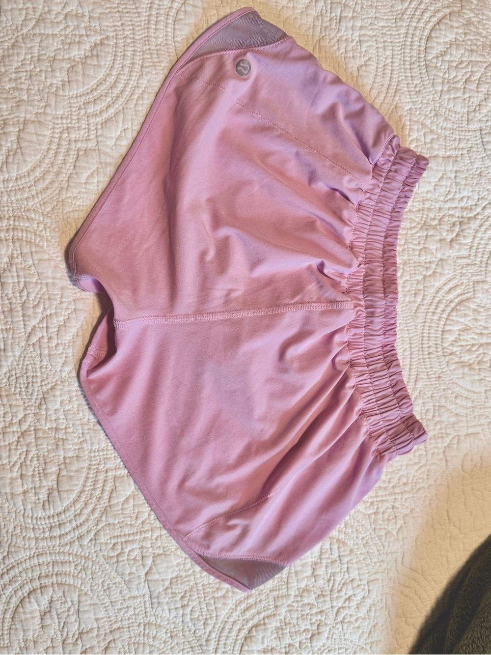 lululemon athletica Dusty Pink Workout Shorts